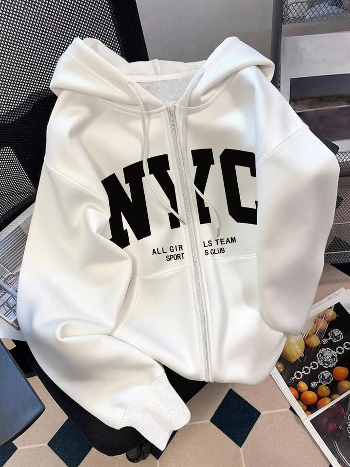 Hoodie zip NYC
