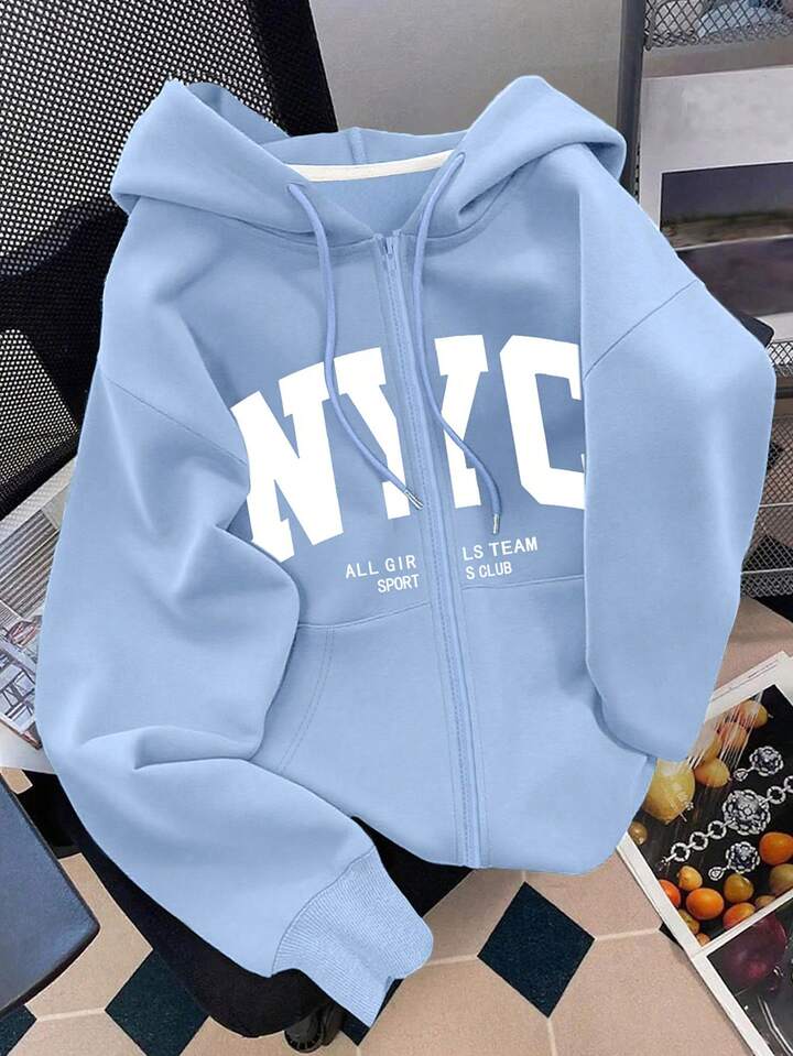 Hoodie zip NYC