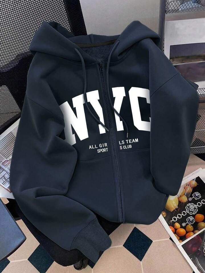 Hoodie zip NYC