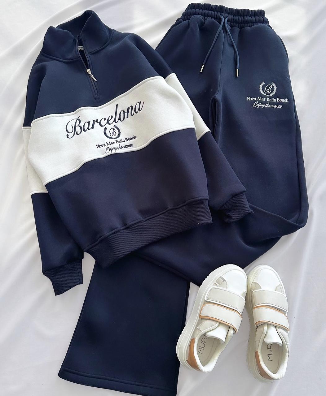 Ensemble Barcelone avec zip