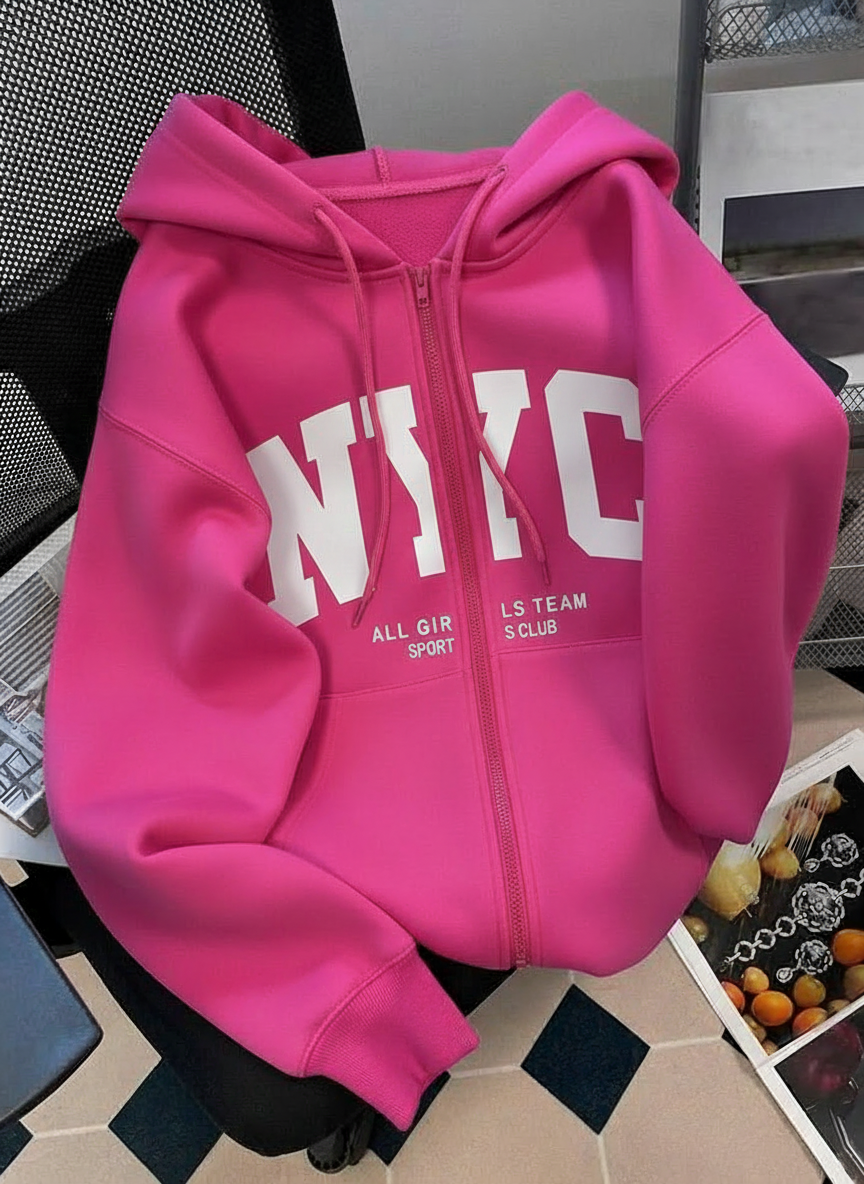 Hoodie zip NYC