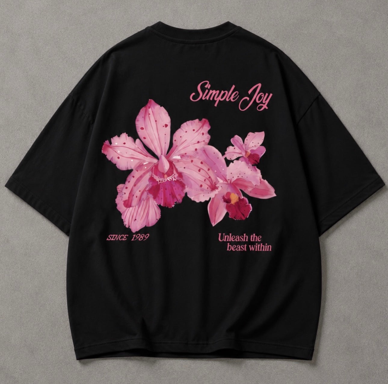 T-SHIRT JOY FLOWERS OR JOY