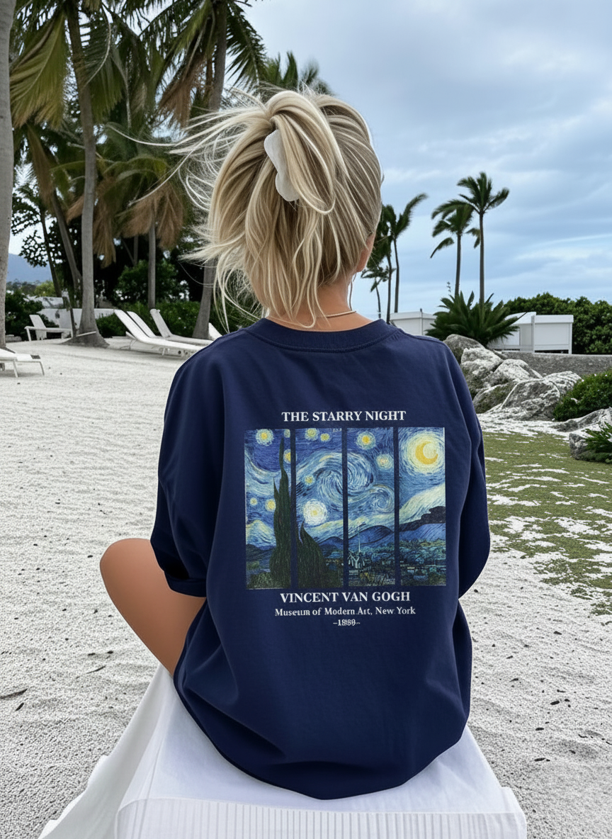 T-shirt starry night