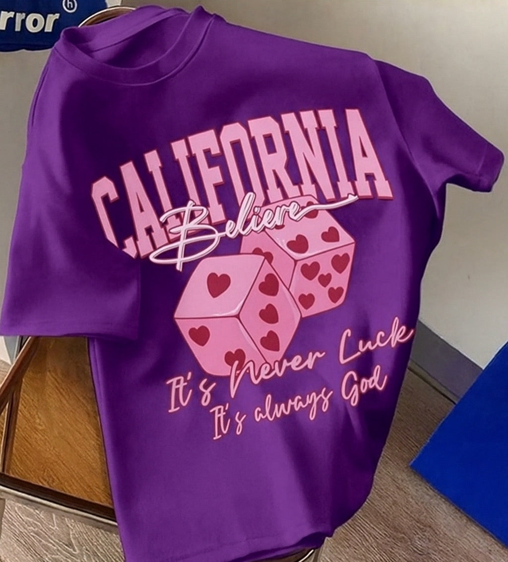 T-SHIRT CALIFORNIA BELIEVE