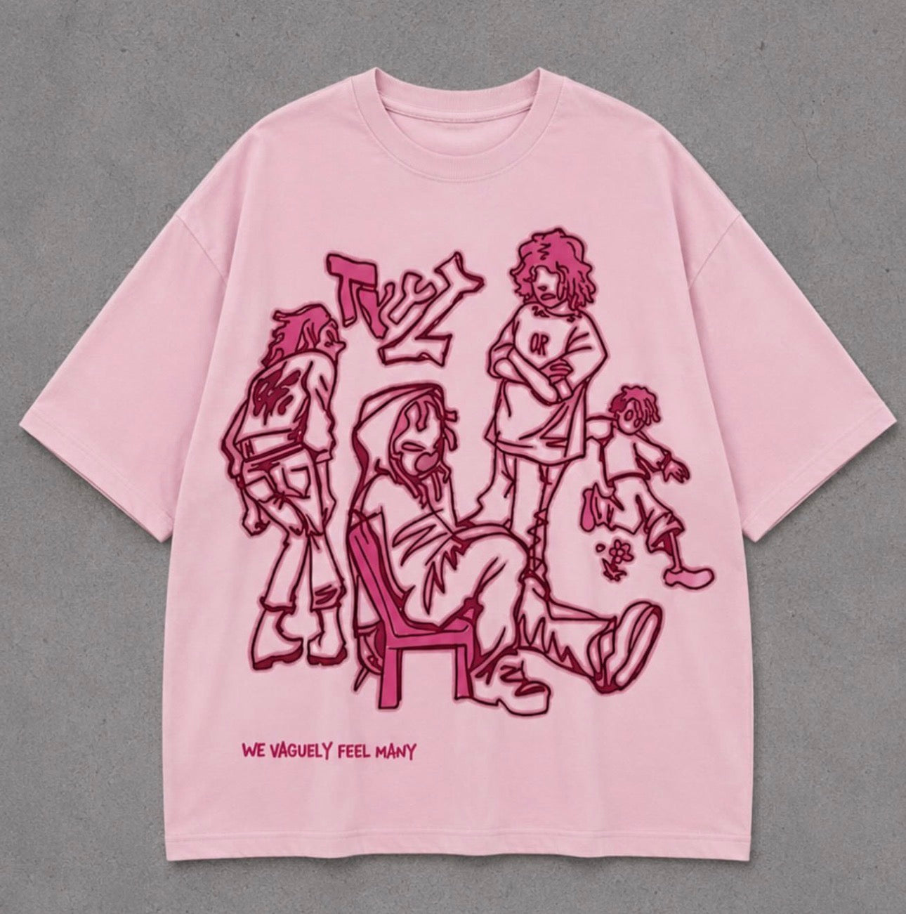 T-SHIRT WE VAGUELY FEEL MANY