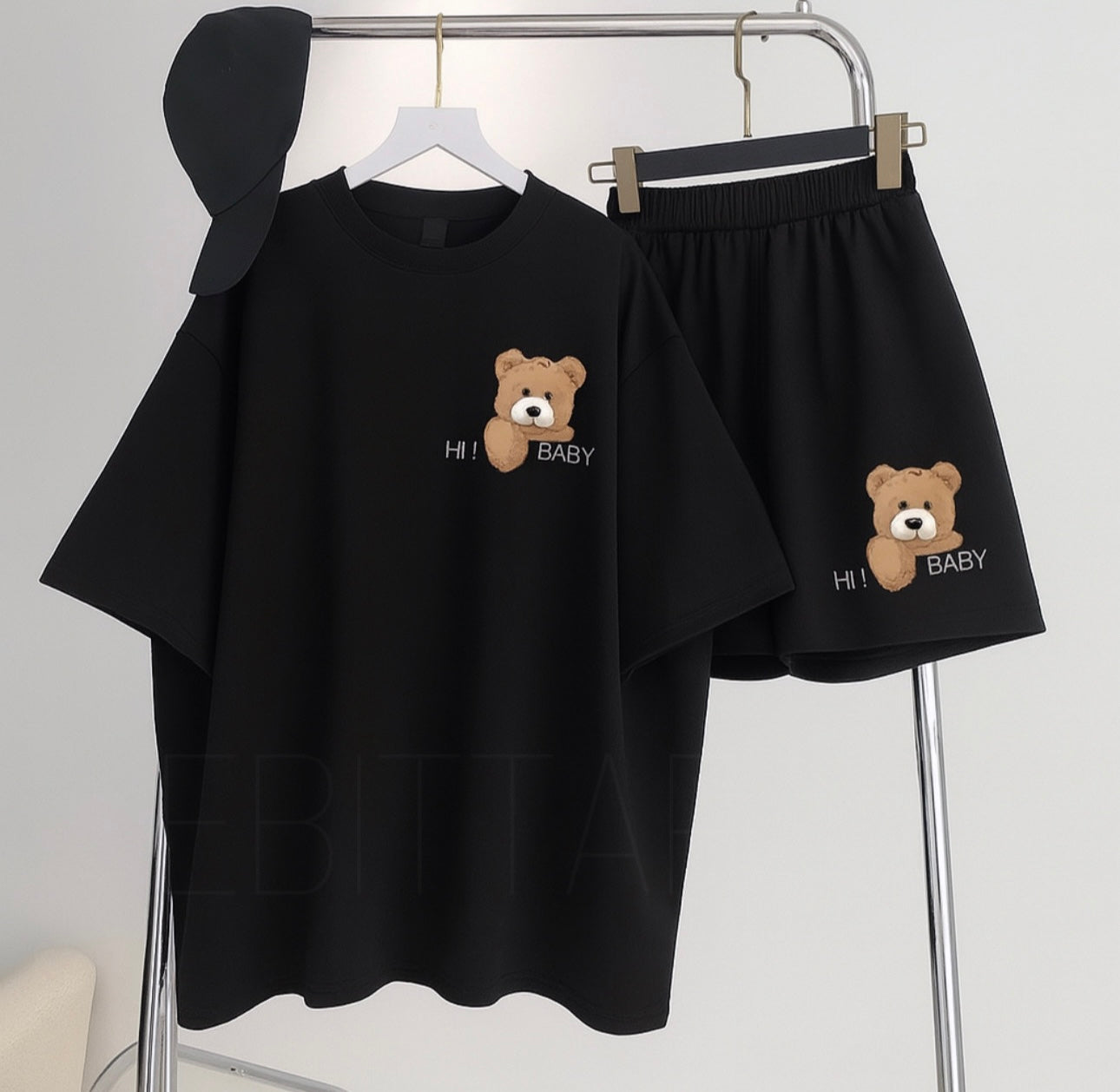 Ensemble short T-shirt hi baby