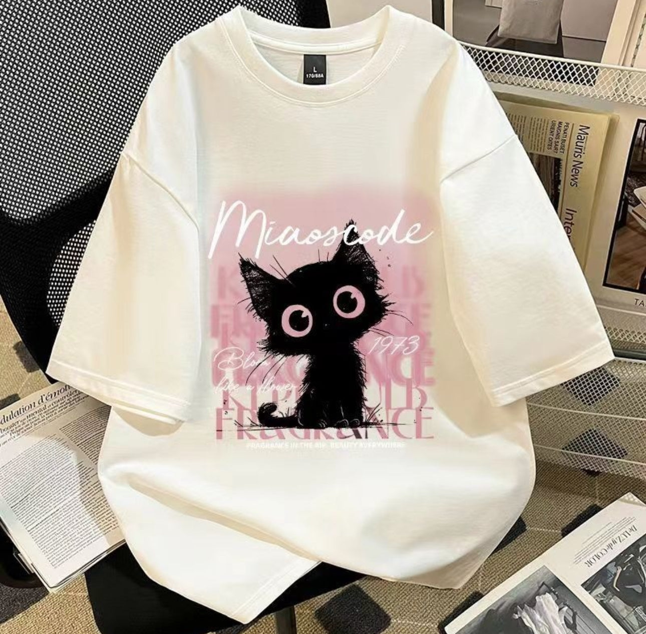 T-shirt Miaocodes cat
