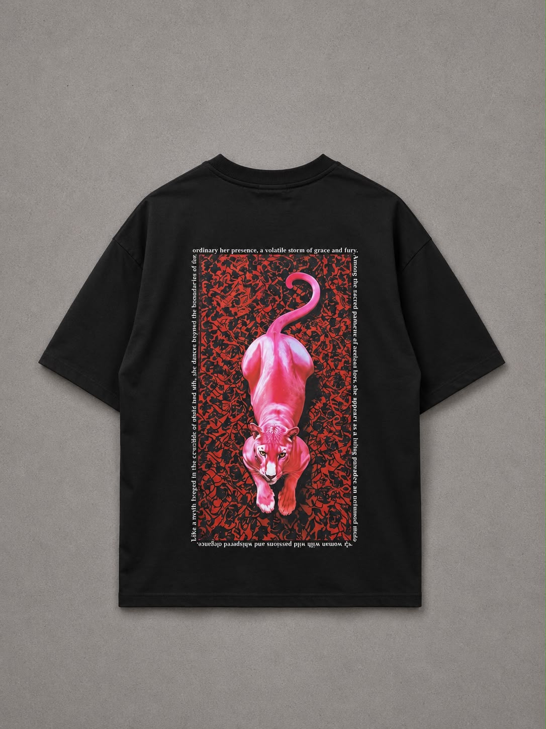 T-shirt tiger tableau