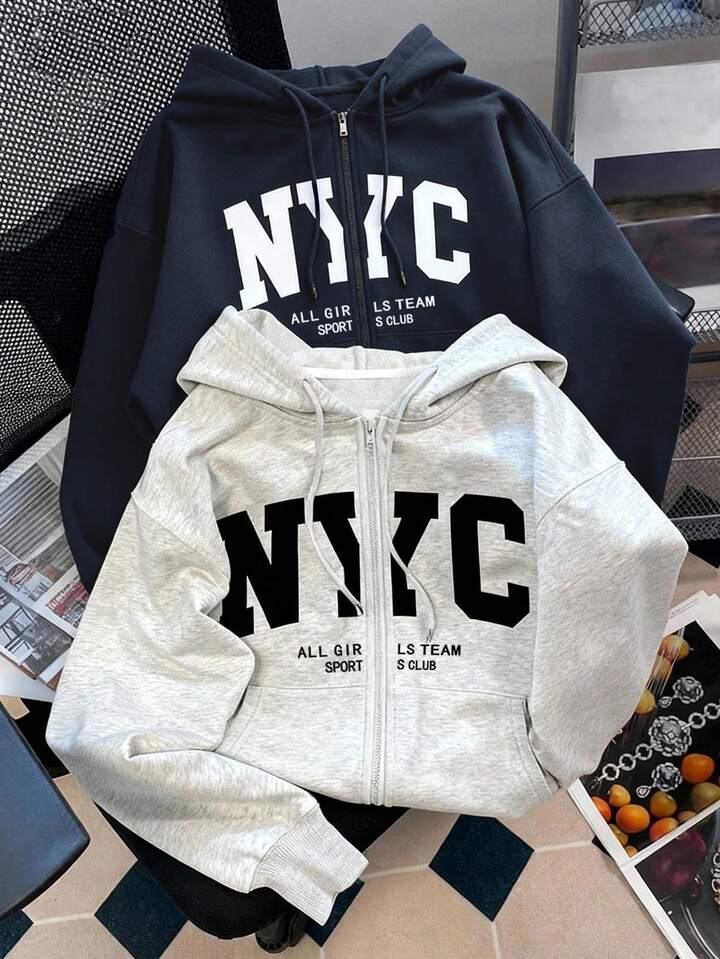 Capuchon avec zip NYC