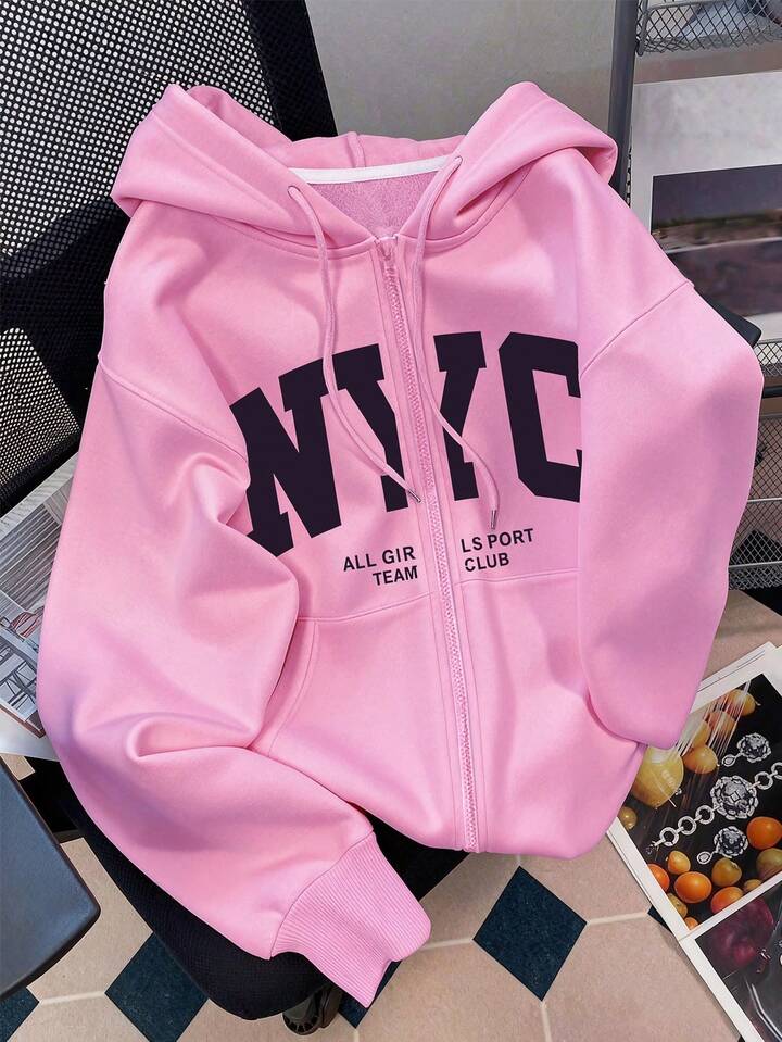Hoodie zip NYC