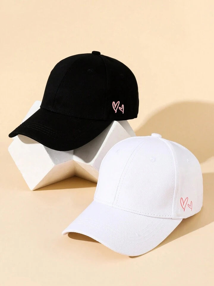 Casquette coeurs