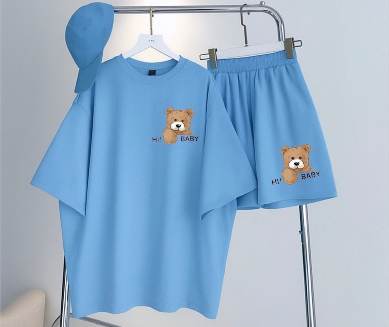 Ensemble short T-shirt hi baby