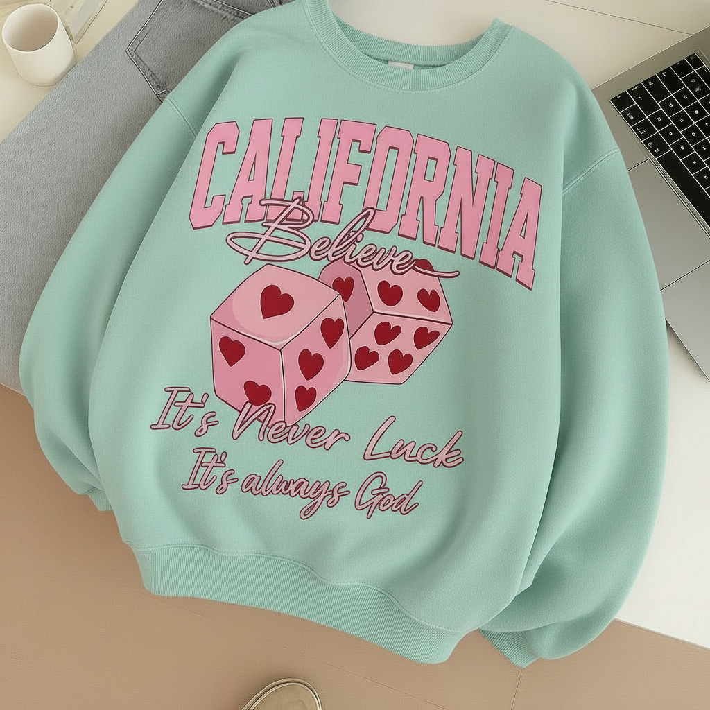 Sweatshirt California believe