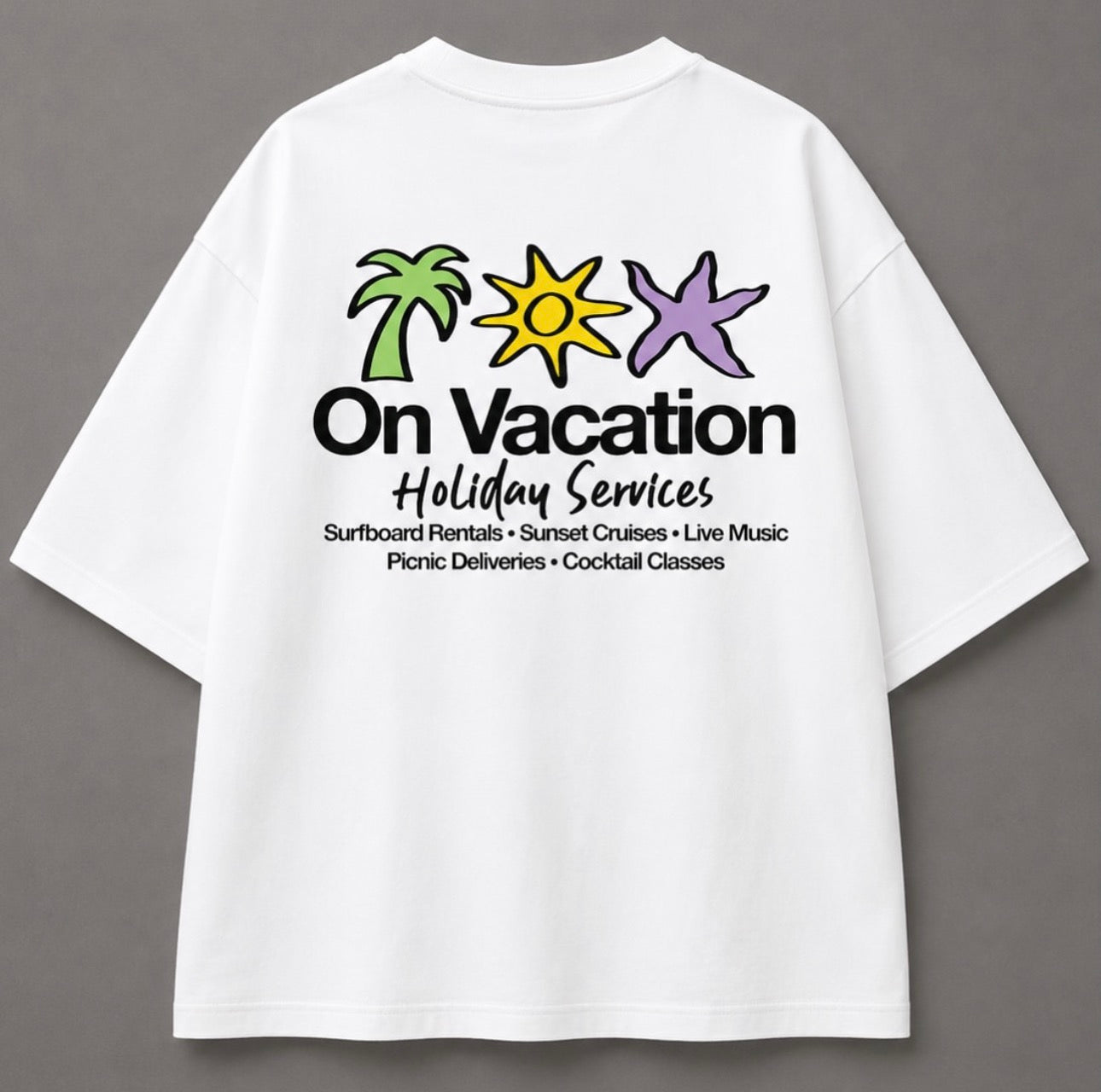 T-SHIRT ON VACATION
