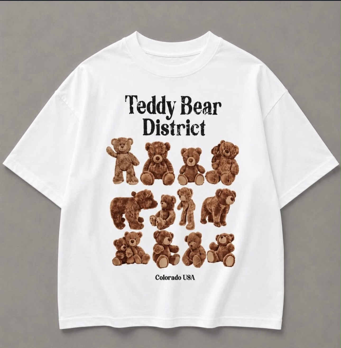 T-SHIRT TEDDY BEAR DISTRICT