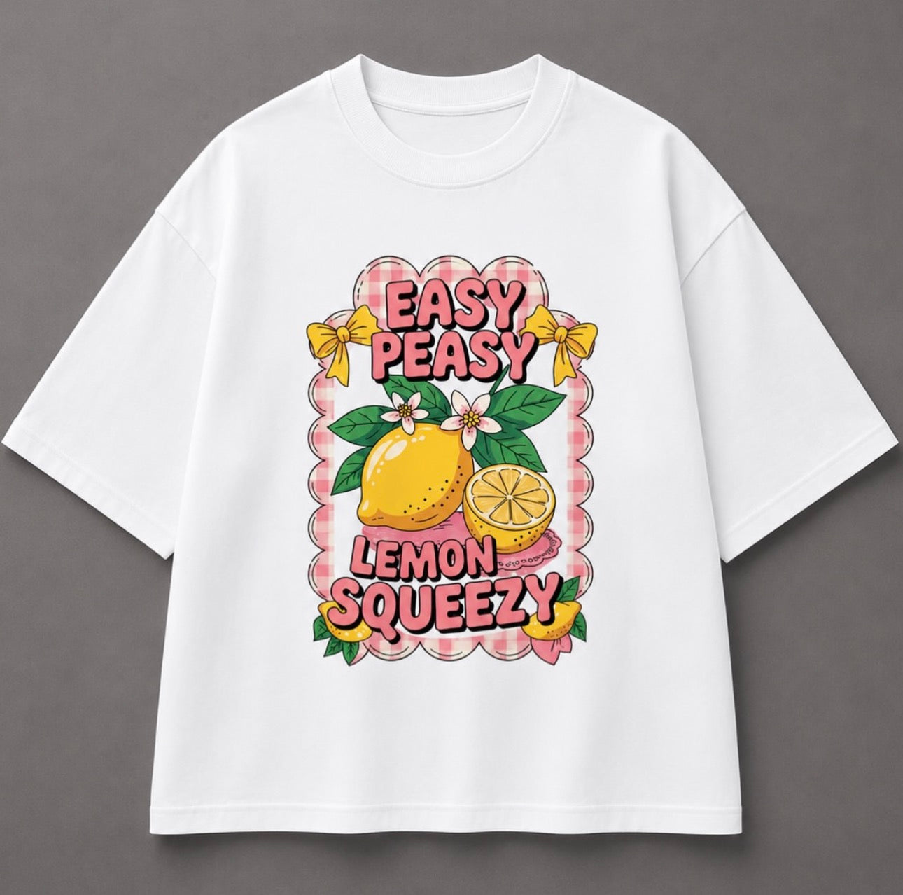 T-SHIRT EASY PEASY LEMON SQUEEZY