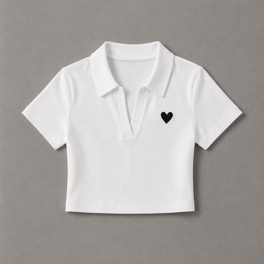 POLO COL V 🖤