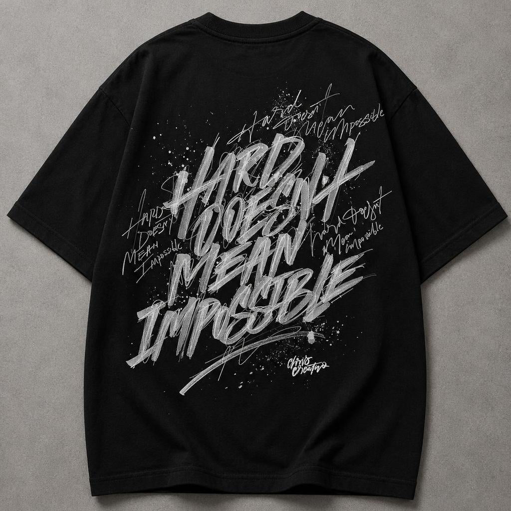 T-SHIRT HARD DOSEN’T