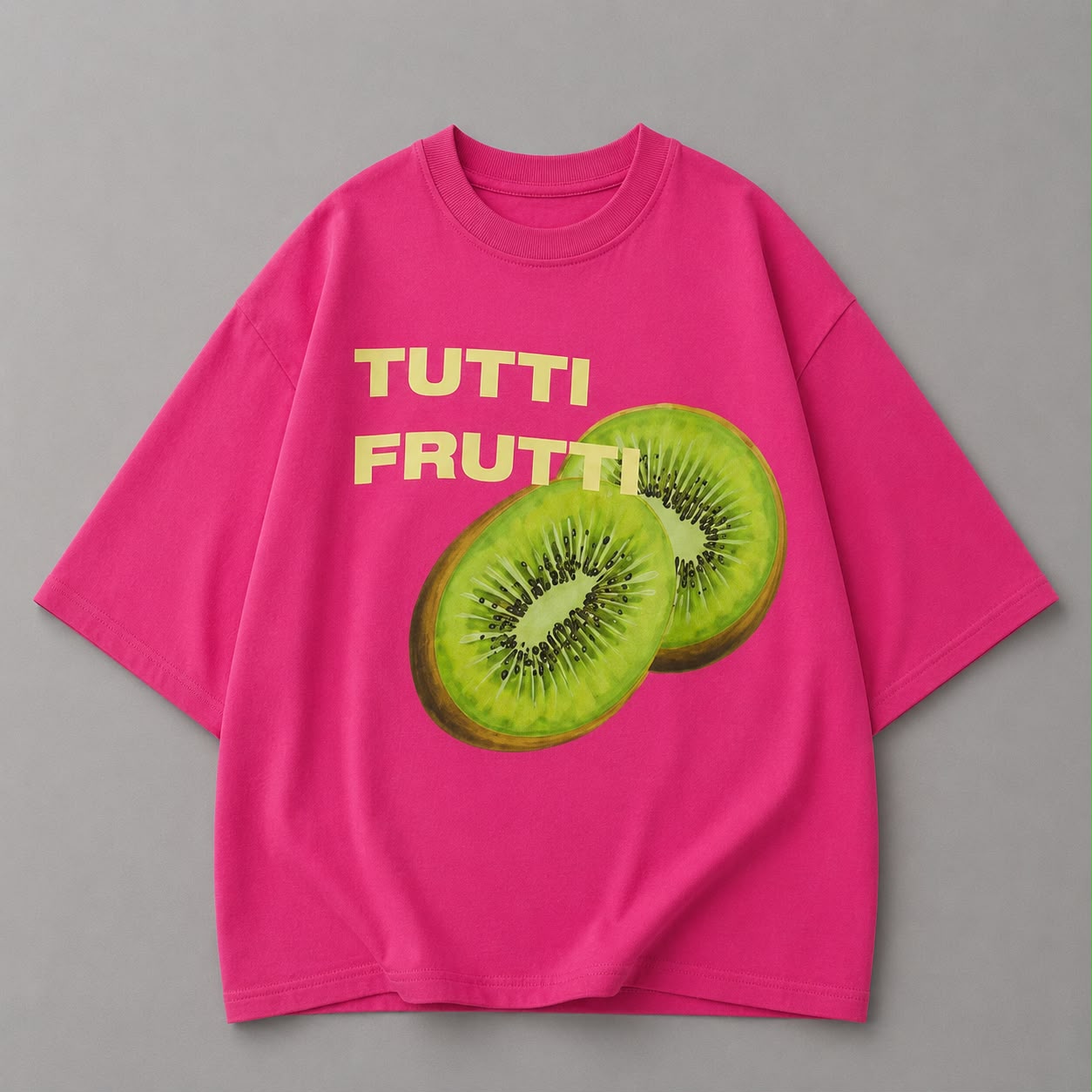 T-SHIRT TUTTI GRUTTI KIWI