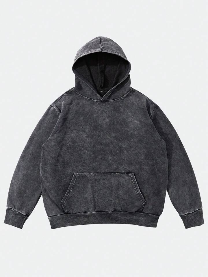 Acid wash hoodie