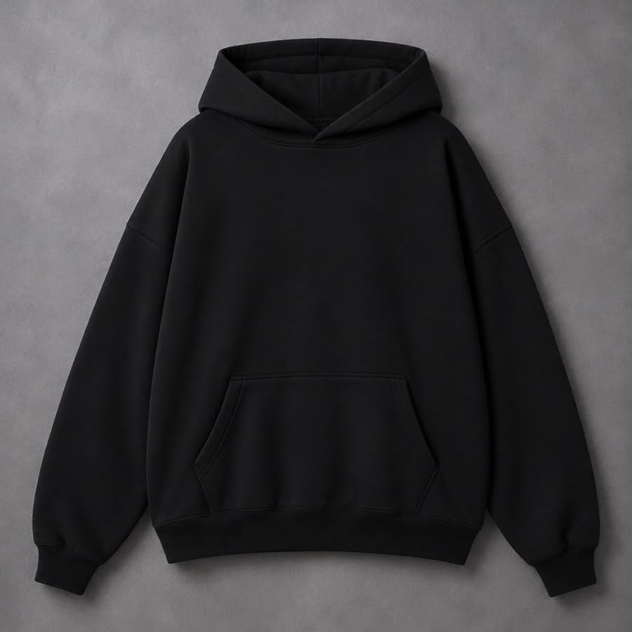 Hoodie oversize sans courdon