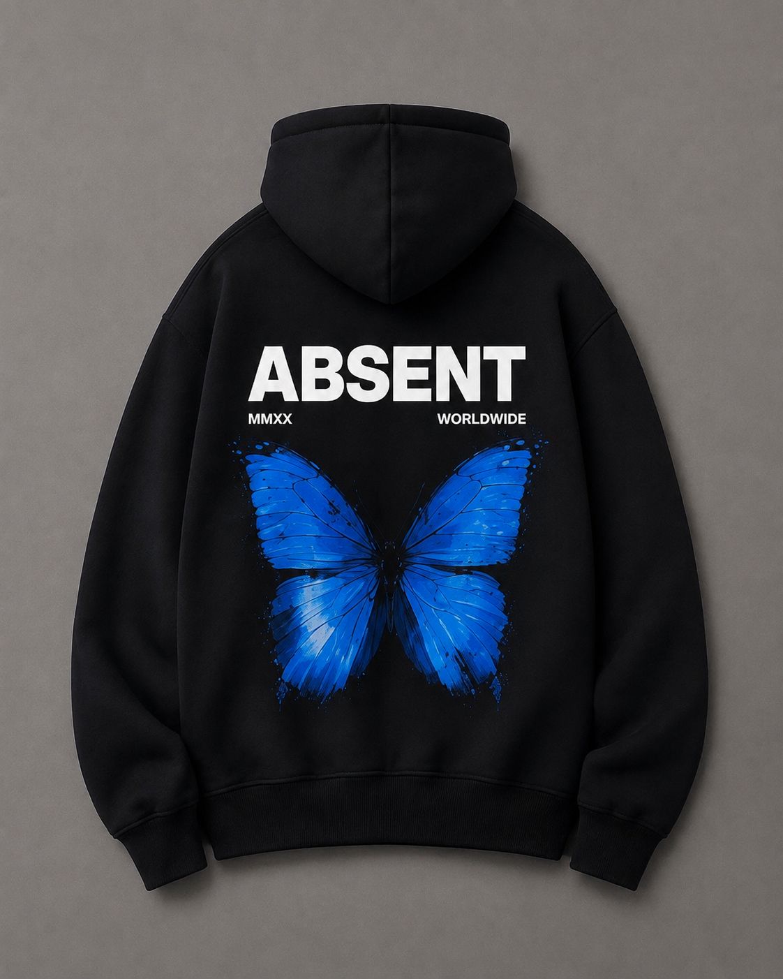 Hoodie Abcent papillon