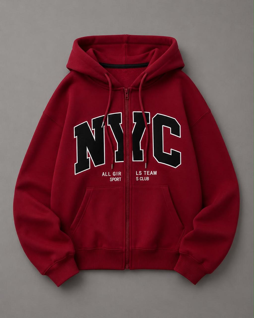 Hoodie NYC zip
