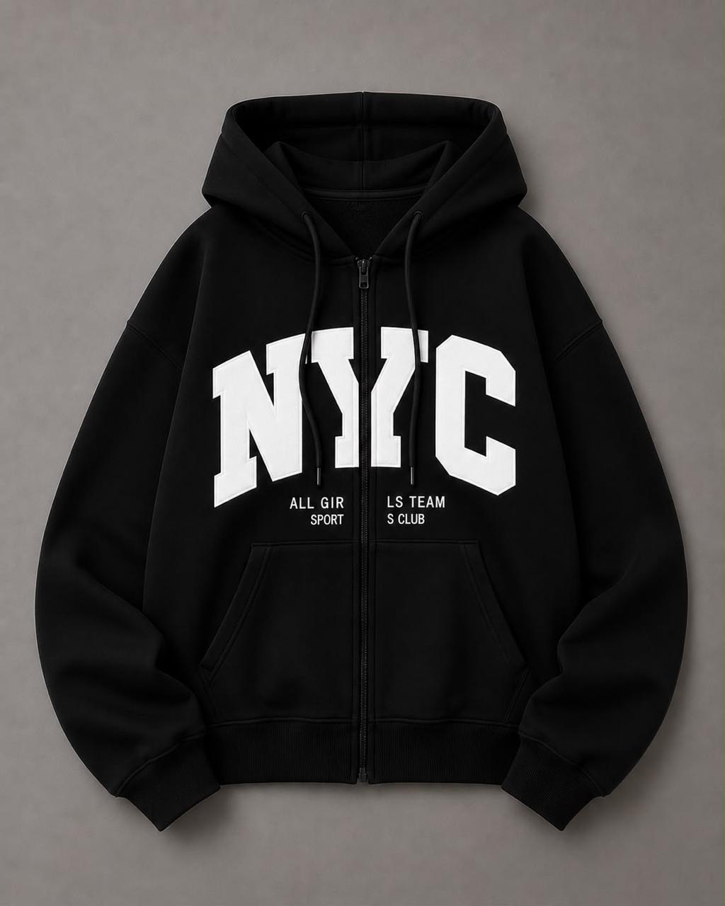 Hoodie NYC zip