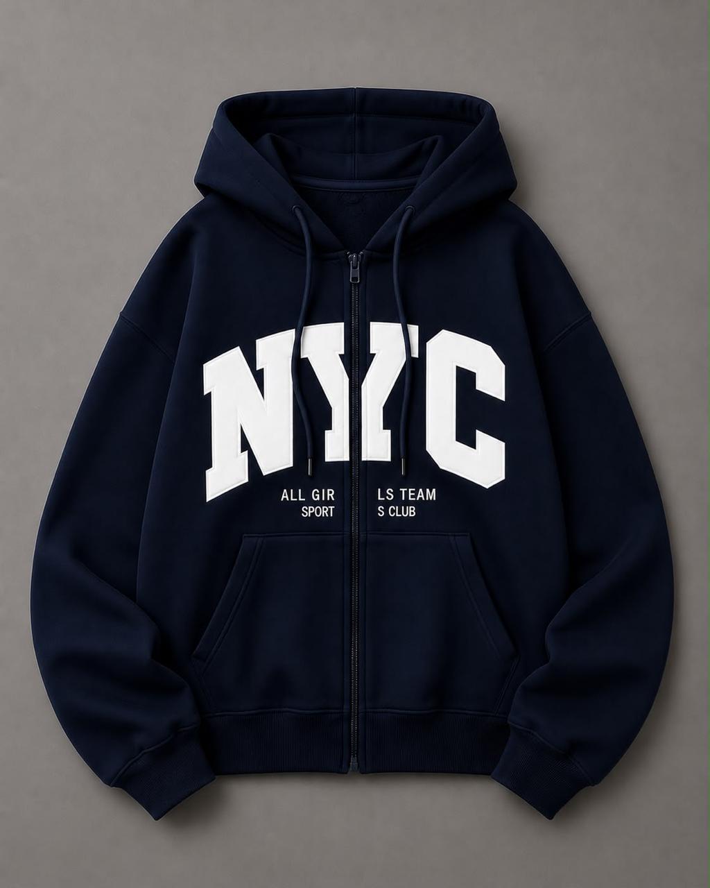 Hoodie NYC zip
