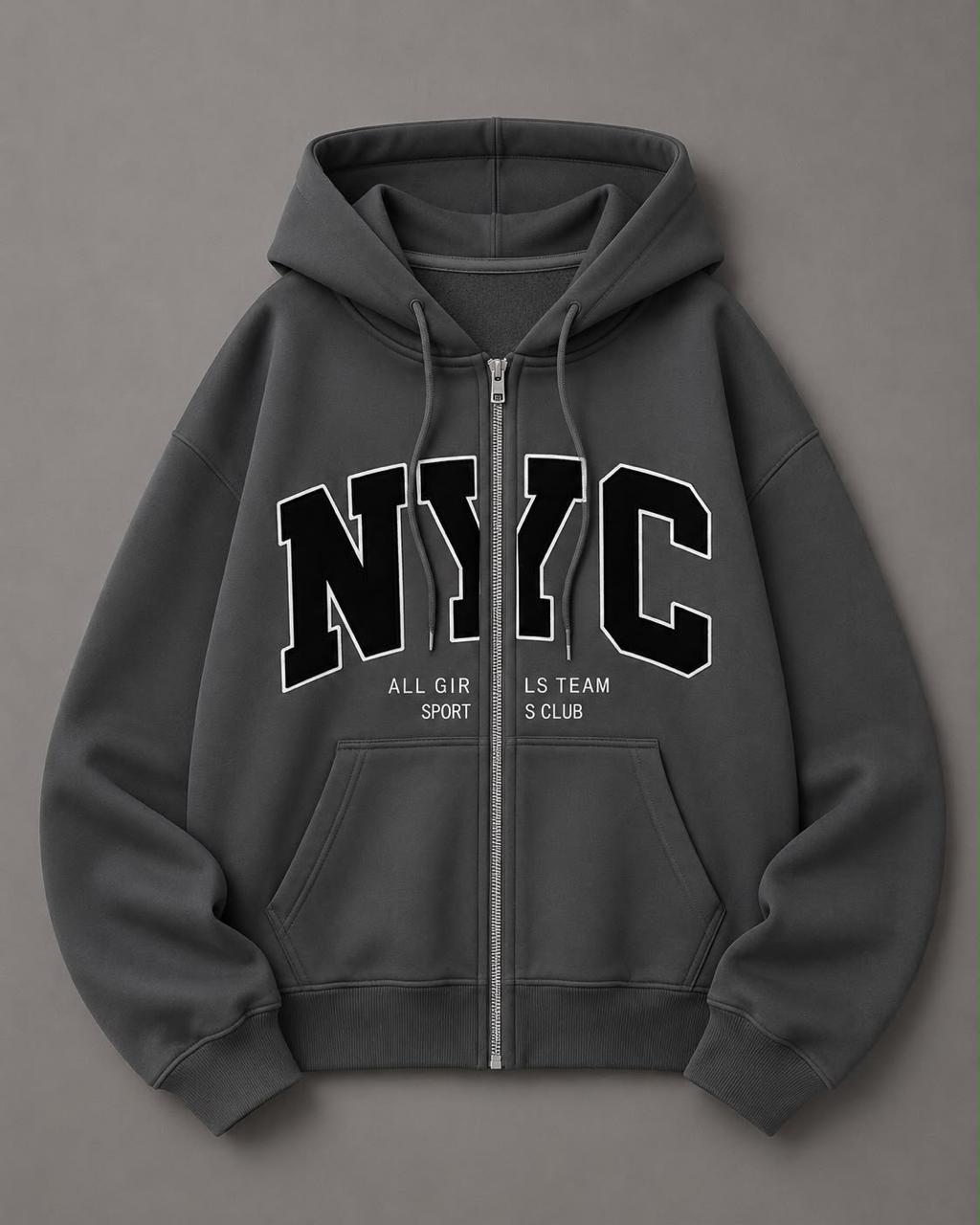 Hoodie NYC zip