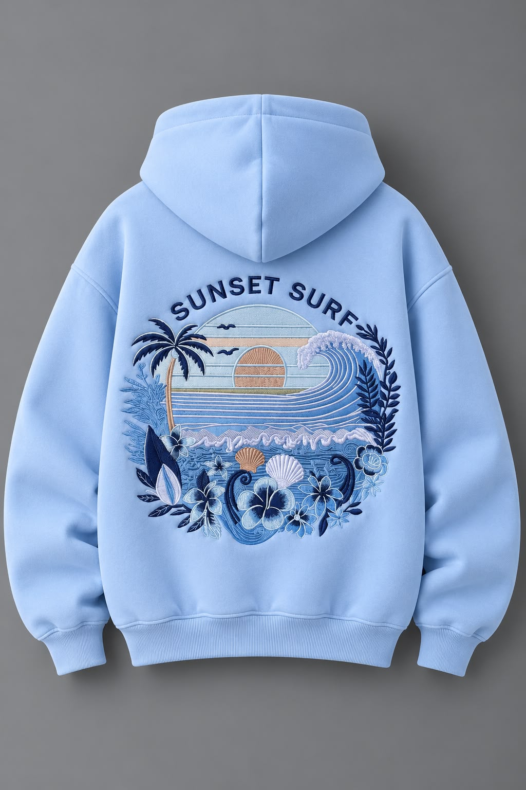Hoodie Sunset Surf