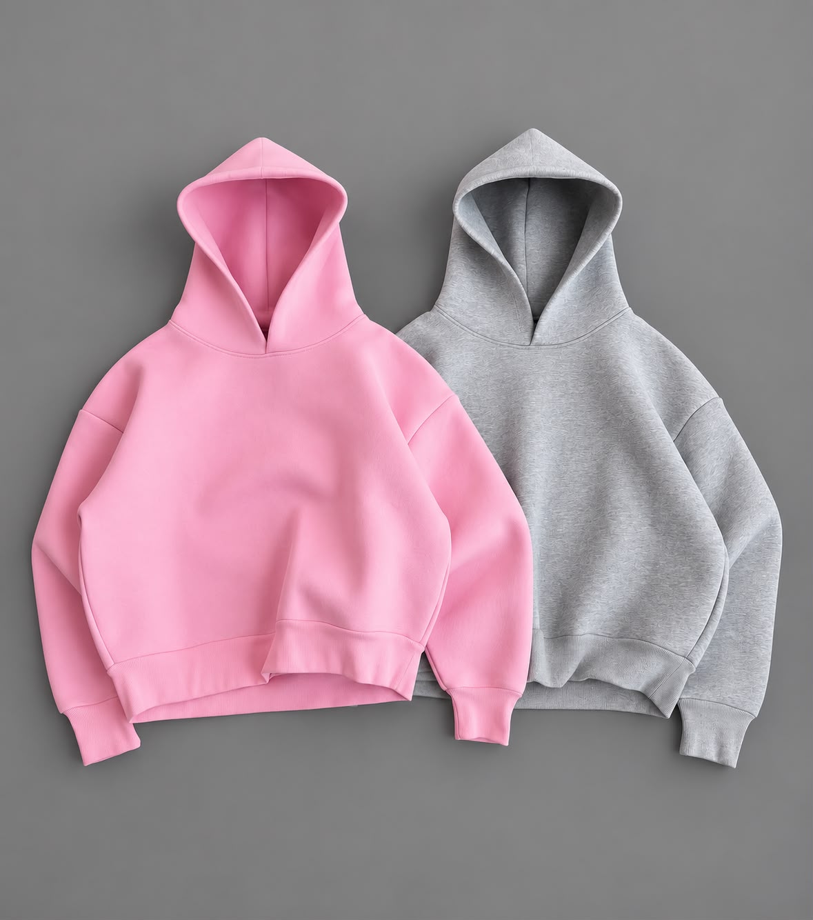 Hoodie cropped sans poche