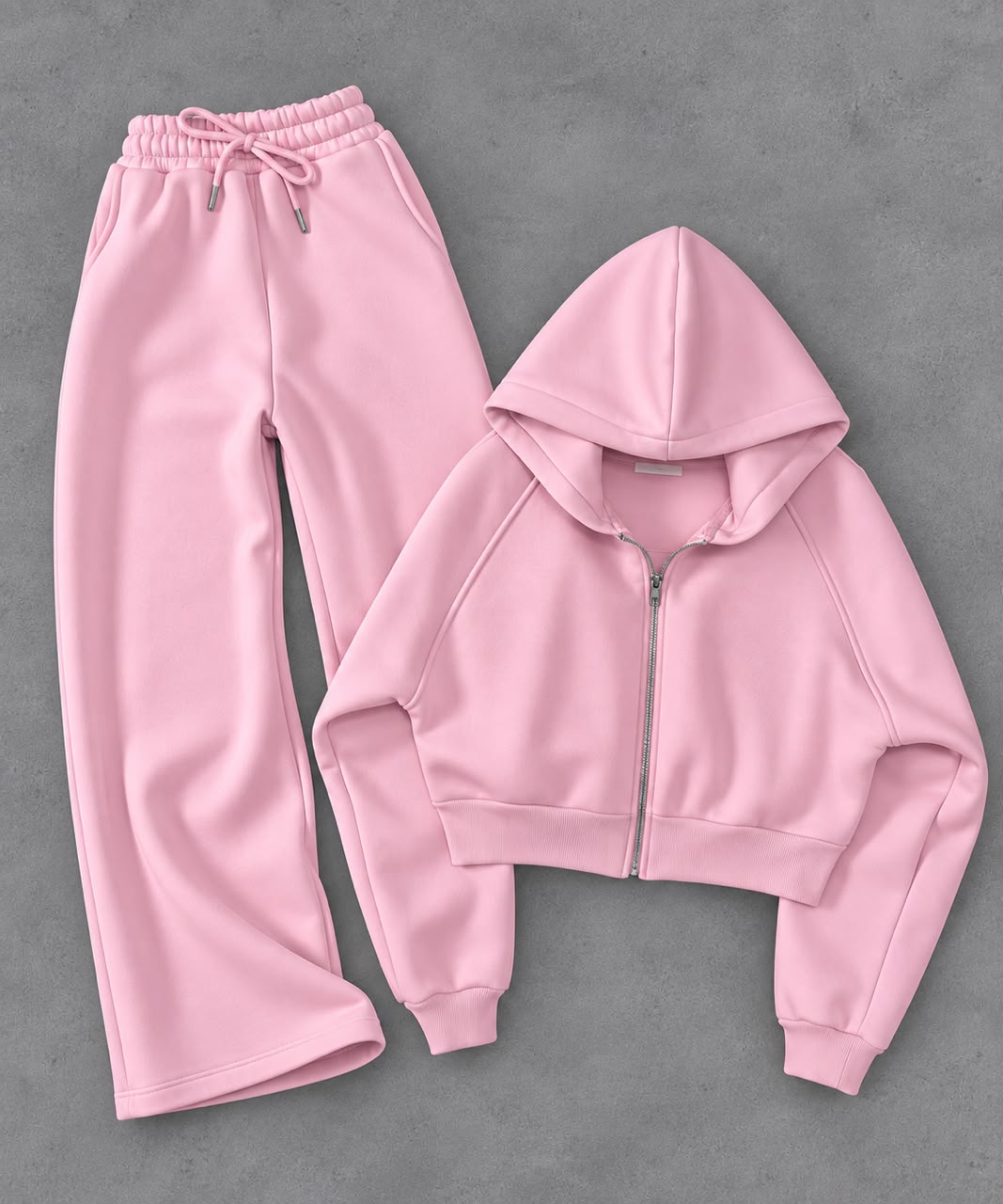 Ensemble manche raglan