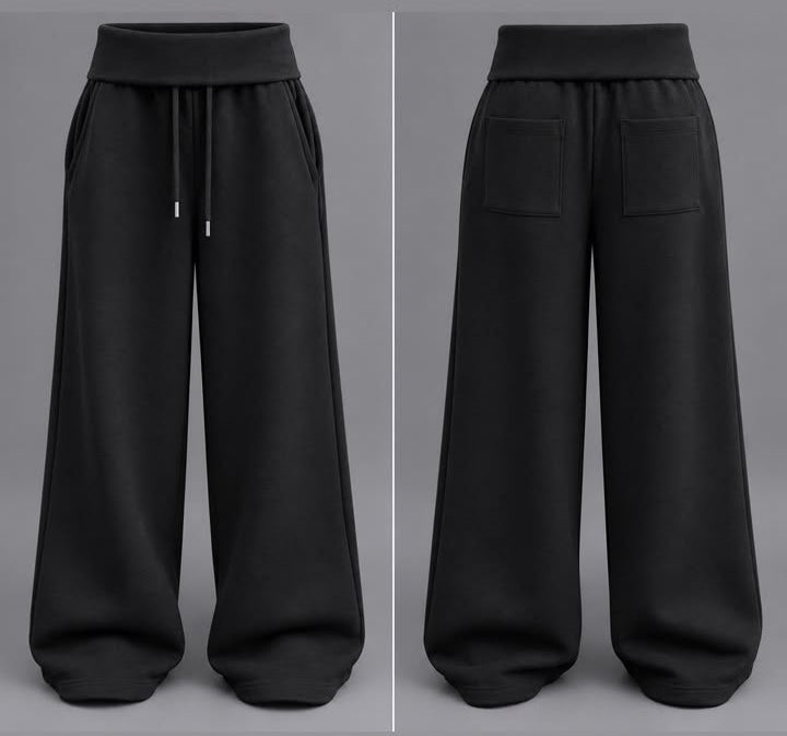 Pantaloon fold over waist pant
