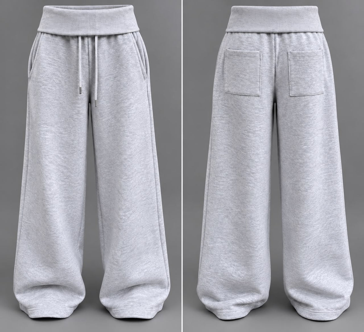 Pantaloon fold over waist pant