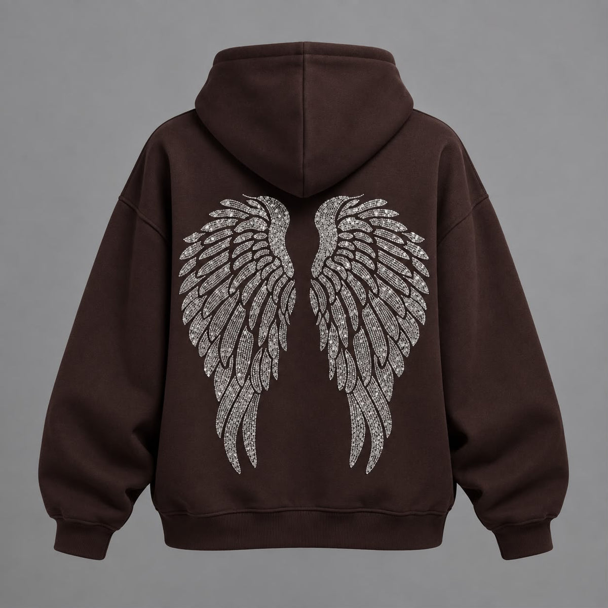 Hoodie Angel estrasses