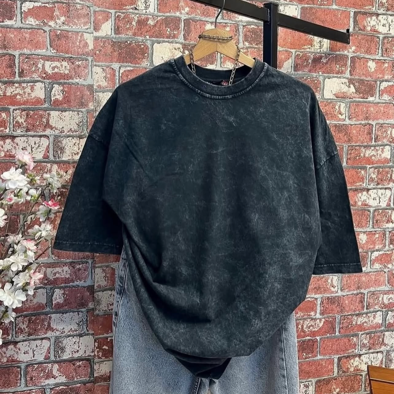 T-shirt délavé