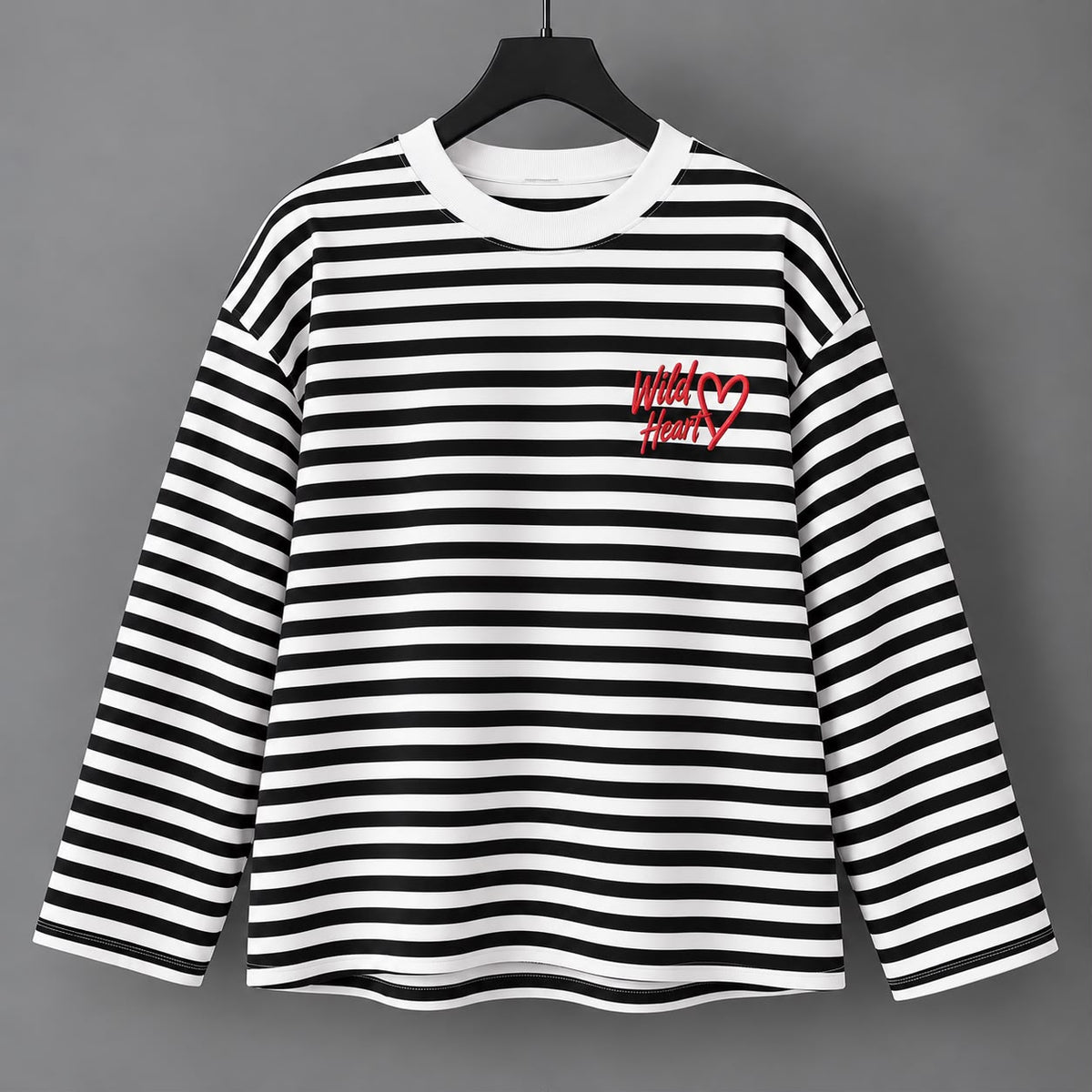 Pull manche longue rayé
WILD HEART