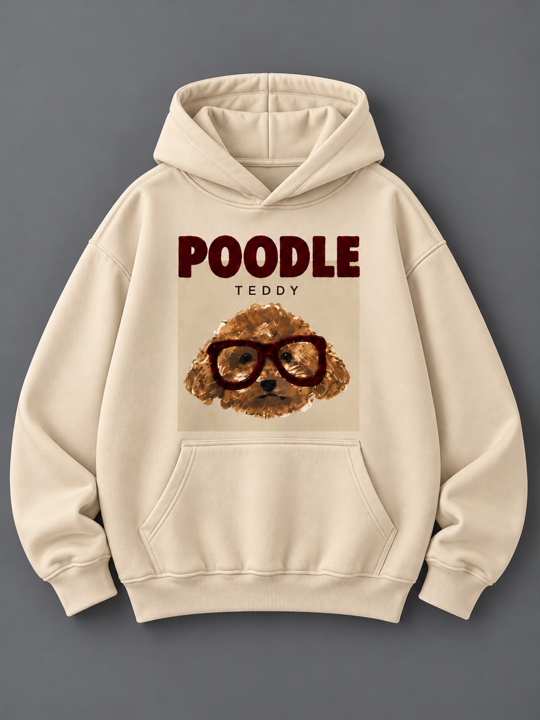 Hoodie poodle