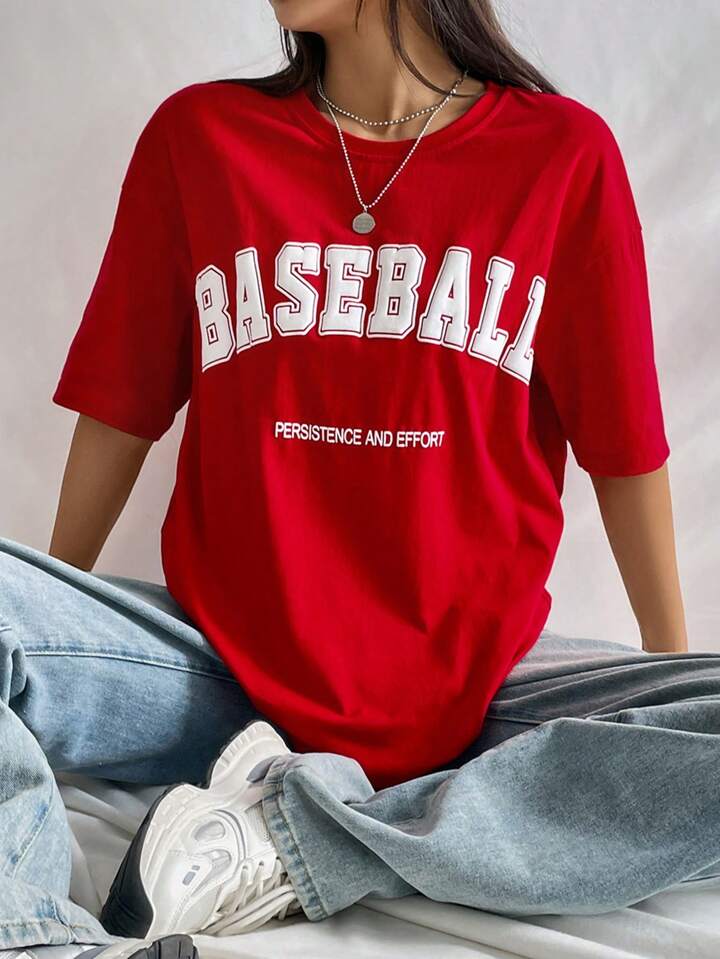 T-shirt baseball