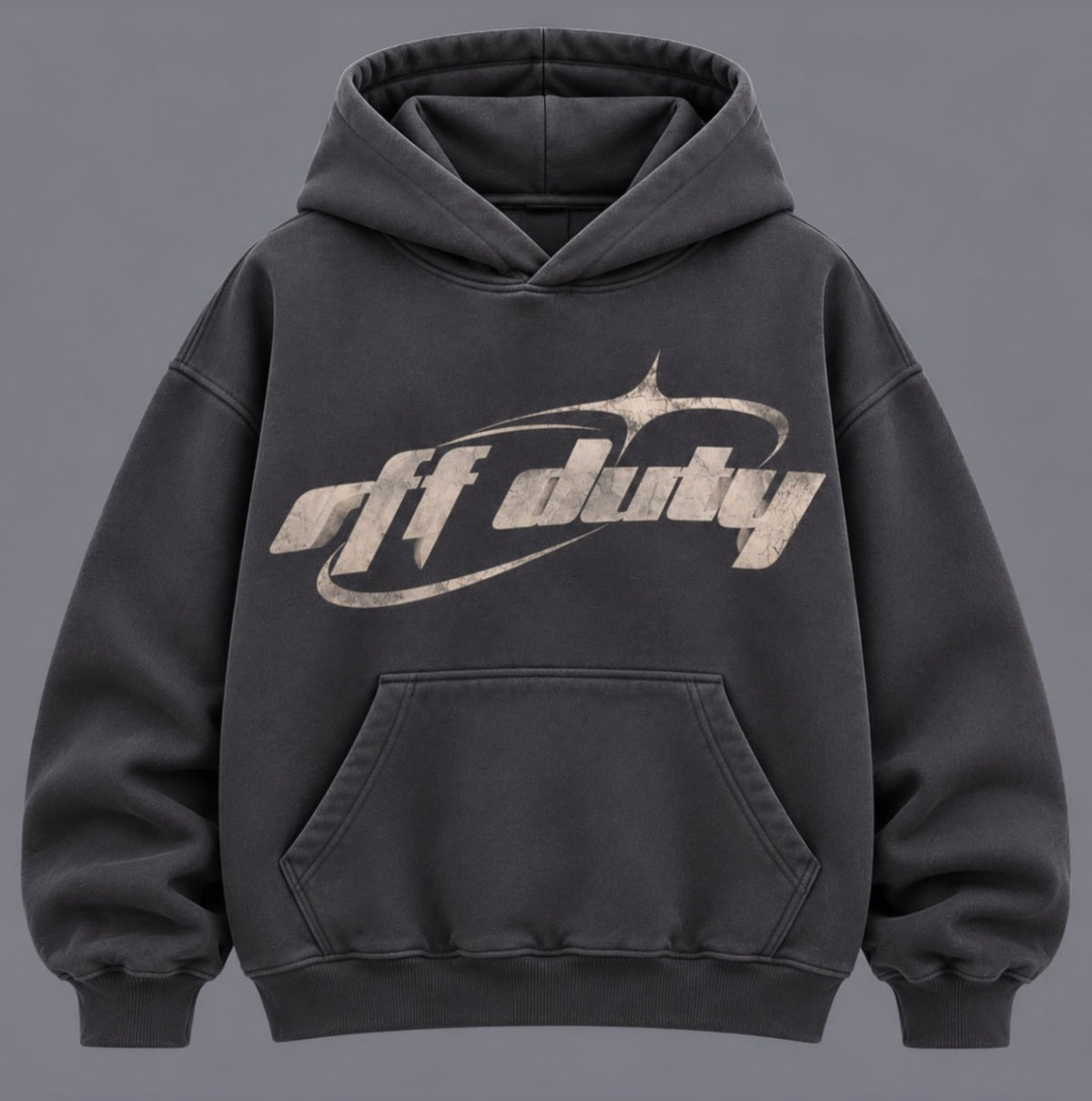 Hoodie off duty