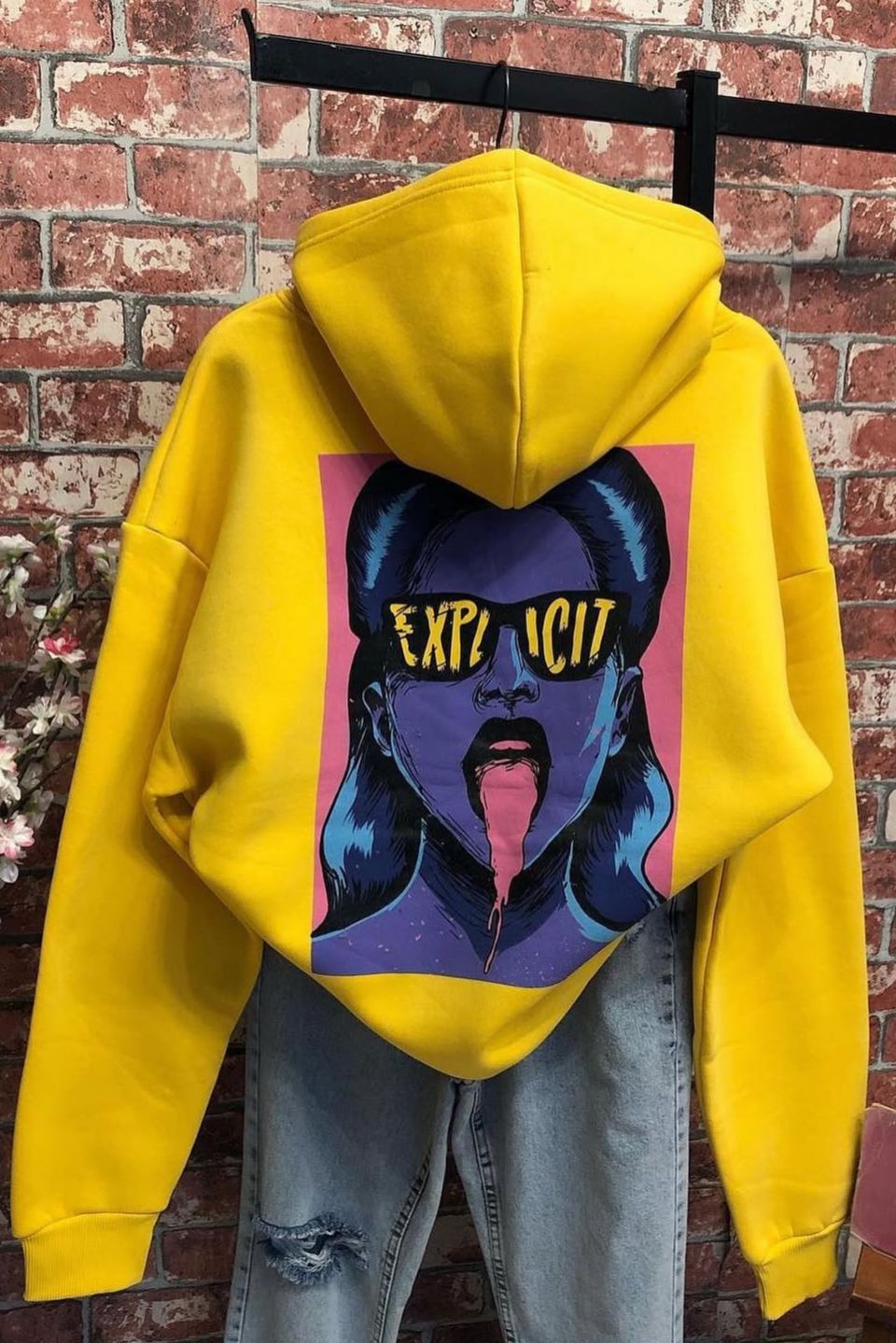 Sweat à capuche oversize Sport NYC