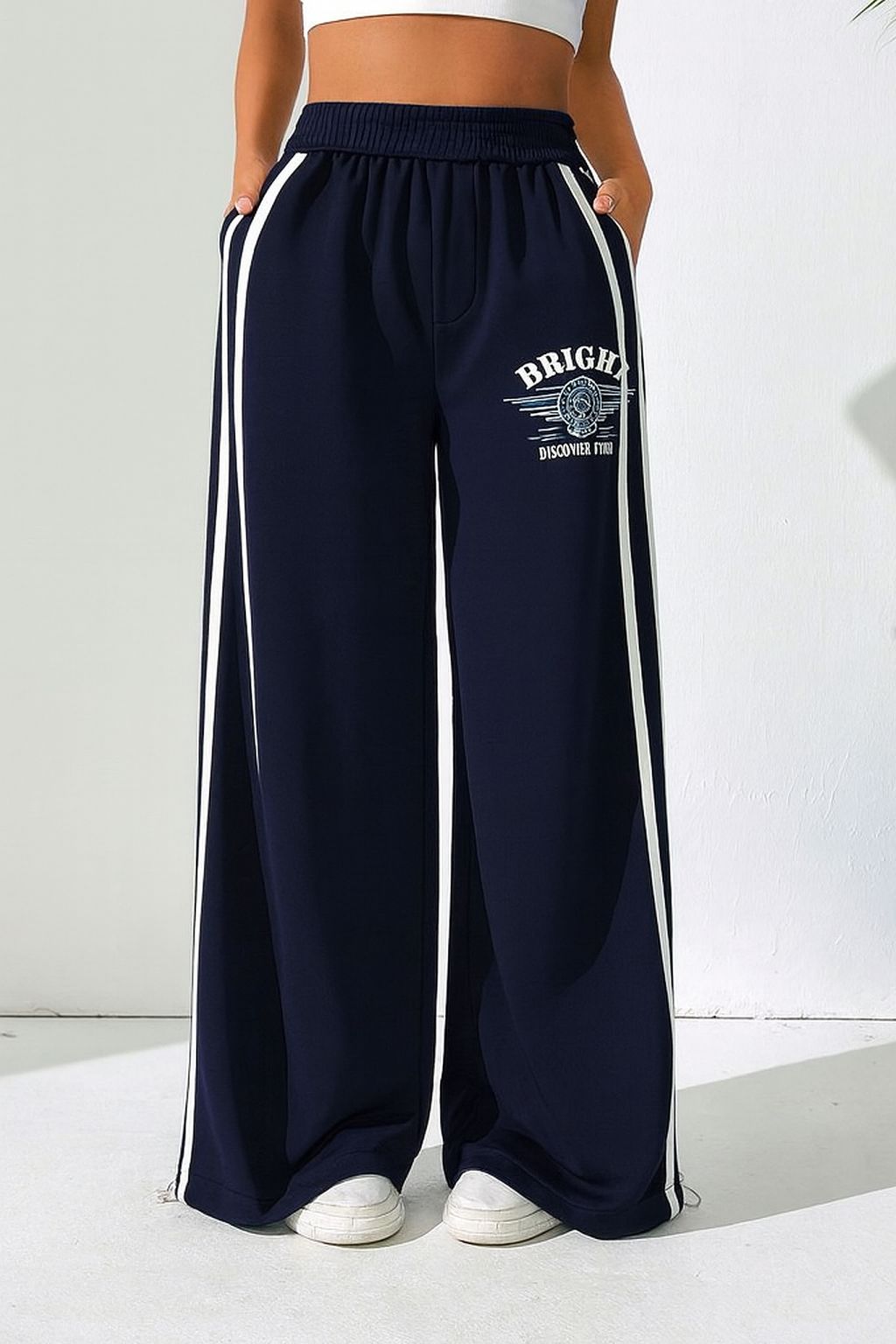 Pantalon de jogging décontracté à jambes