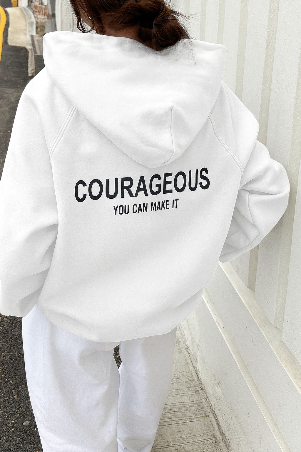 Sweat à capuche oversize Kaiia NYC